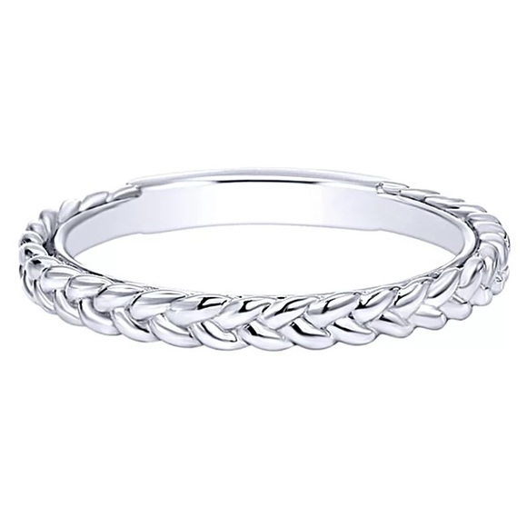 New Women’s 925 Silver Engagement Elegant Ring - Picture 3 of 3